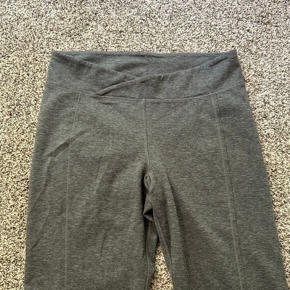 Free People Movement gray tie-ankle leggings size M - Picture 3 of 11